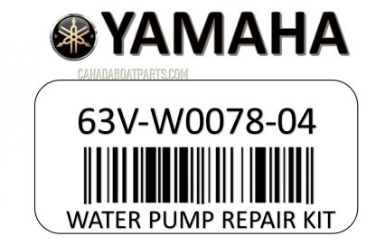 Kit de réparation de pompe à eau Yamaha 63V-W0078-04