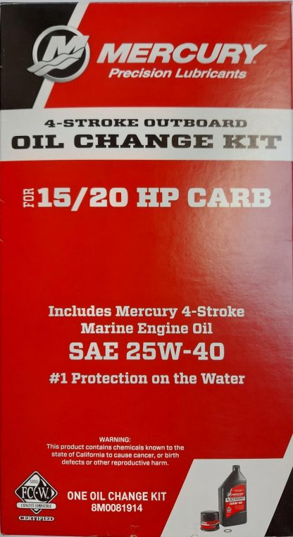 Mercury oil change kit 8M0081914