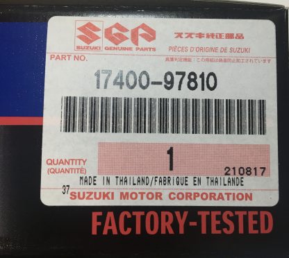 Suzuki Maintenance 17400-97810