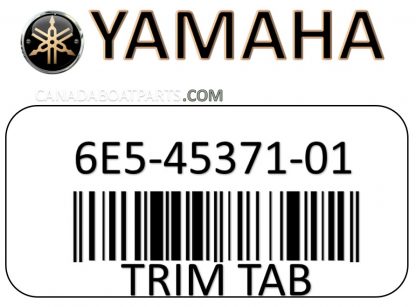 YAMAHA – TRIM TAB ANODE 6E5-45371-01