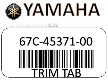 Yamaha Outboard Engine Trim Tab Anode 67C-45371-00