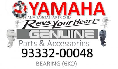 Yamaha Bearing (6KO) 93332-00048-00