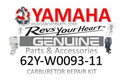 Yamaha Carburetor Repair Kit  62Y-W0093-11